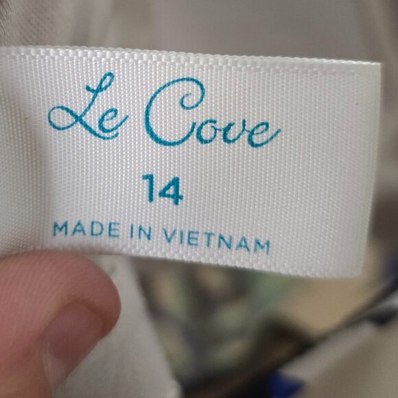 Le Cove Tropical Floral One Piece Swim Dress - Picture 4 of 10